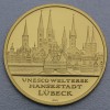 Goldmünze "100Euro BRD 2007 Lübeck" Unesco-Weltkulturerbe