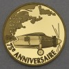 Goldmünze "100 Euro 2002-Lindbergh" (Frankreich) 