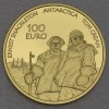 Goldmünze 100 Euro "Antarctic Explorer" 2008 Ernest Shackleton & Tom Crean (Irland)