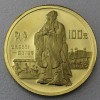 Goldmünze 100 Yuan "Confucius" 1985  (China)