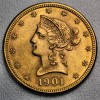 Goldmünze "10 Dollars - Liberty-Eagle" (USA) 