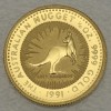 Goldmünze 1/10oz "Känguru" 1991 Australian Nugget (Australien)
