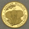 Goldmünze 1/10oz "Elefant" 2021 African Wildlife (Somalia)
