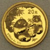 Goldmünze 1/20oz "Panda" 2006 (China)