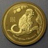 Goldmünze 1/2oz "Affe" 2016 Lunar II – Year of the Monkey (Australien)