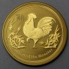 Goldmünze 1/2oz "Hahn" 2017 Lunar II – Year of the Rooster (Australien)