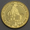 Goldmünze 1/4oz "Black Bull of Clarence" 2018 The Queen's Beasts (Großbritannien)