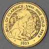 Goldmünze 1/4oz "Bull of Clarence 2023" Royal Tudor Beasts Serie