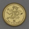 Goldmünze 1/4oz "Drache" 2012 (PP) Lunar II – Year of the Dragon (Australien)