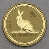 Goldmünze 1/4oz "Hase 1999" Lunar I 