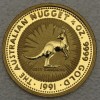 Goldmünze 1/4oz "Känguru" 1991 Australian Nugget (Australien)