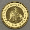Goldmünze 1/4oz "Känguru" 1996 Australian Nugget (Australien)