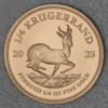 Goldmünze 1/4oz "Krügerrand" aktueller Jahrgang (Südafrika)