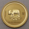 Goldmünze 1/4oz "Schwein" 2007 Lunar I – Year of the Pig (Australien)