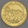 Goldmünze 1/4oz "Somalia Elefant 2017" 