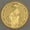 Goldmünze 1/4oz "White Greyhound of Richmond" 2021 The Queen's Beasts (Großbritannien)
