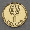 Goldmünze "1 Escudo" 2001 (Portugal)