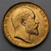 Goldmünze "1 Sovereign Edward VII." 