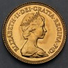 Goldmünze 1 Sovereign "Elizabeth II." 1974-1984 Tiara / Diadem (Großbritannien)