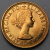 Goldmünze 1 Sovereign "Elizabeth II." 1957-1968 Haarband (Großbritannien)