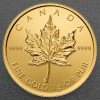 Goldmünze 1g "Maple Leaf" (Kanada)