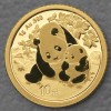Goldmünze 1g "Panda" 2024 (China)