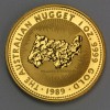Goldmünze 1oz "Australian Nugget" 1989 (Australien)