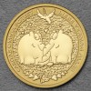 Goldmünze 1oz "Caritas Omnia Potest" 2025 Ottifanten – Rüsselfanten (Tuvalu)