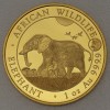Goldmünze 1oz "Elefant" 2022 Privy "Tiger" Special Edition - African Wildlife (Somalia)