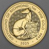 Goldmünze 1oz "Greyhound of Richmond" 2025 Royal Tudor Beasts (Großbritannien)