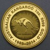 Goldmünze 1oz "Känguru" 2014 25. Jubiläum (Australien)