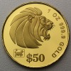 Goldmünze 1oz "Lion" (Singapur) 