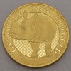 Goldmünze 1oz "Rhino" 2022 Cash Coin Indian Wildlife (St. Helena)