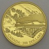 Goldmünze 200 Dollar "Transcontinental Railway" 1996 (Kanada)