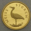 Goldmünze 20 Euro "Weißstorch" 2020  Heimische Vögel (Deutschland)