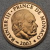 Goldmünze 20 Euro "Fürst Rainier III" 2002 (Monaco)