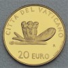 Goldmünze "20 Euro-2007 Eucharistie" (Vatikan) 