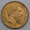 Goldmünze 20 Francs "Leopold II." (Belgien)