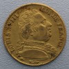 Goldmünze 20 Francs "Louis XVIII." Uniform (Frankreich)