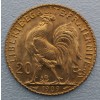 Goldmünze "20 Francs/Marianne-Coq" (Frankreich) 