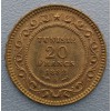 Goldmünze "20 Francs/Tunisie" (Tunesien) 