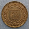 Goldmünze 20 Francs "Tunisie" (Tunesien)