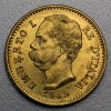 Goldmünze "20 Lire/Umberto I." (Italien) 