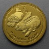 Goldmünze 2oz "Hase" 2011 Lunar II – Year of the Rabbit (Australien)