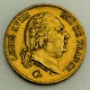 Goldmünze 40 Francs "Louis XVIII." (Frankreich)