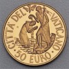 Goldmünze "50 Euro - 2005" Die Taufe (Vatikanstadt)