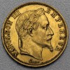 Goldmünze 50 Francs "Napoleon III." mit Kranz (Frankreich)