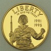 Goldmünze 5 Dollars "World War II 50th" 1993 (USA)
