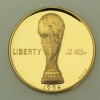 Goldmünze 5 Dollars "World Cup Soccer" 1994 (USA)