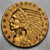 Goldmünze "5 Dollars - Indian Head" (USA) 
